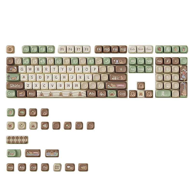 131-Tasten-Leistungsdonkey-PBT-Keycap-Set-OQO-Profil-Fuumlnfseitige-Sublimation-Anpassbare-Keycaps-f-2007516-9